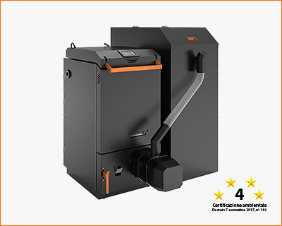 BLAZE GREEN KOMBI BGK - Caldaia combinata legna e pellet